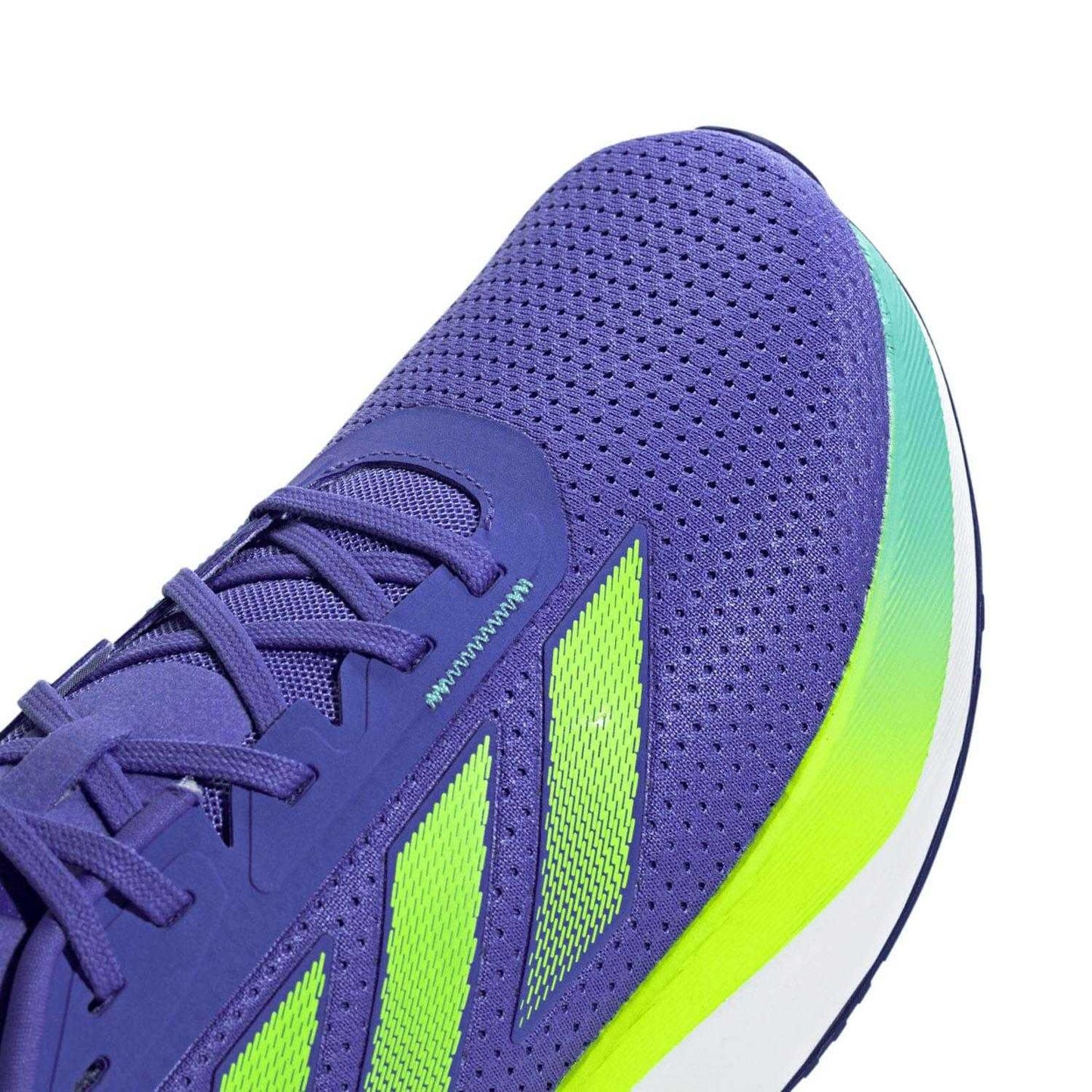 Purple-Lime Green-Teal - Pack Shot - Adidas Mens Duramo SL Running Trainers