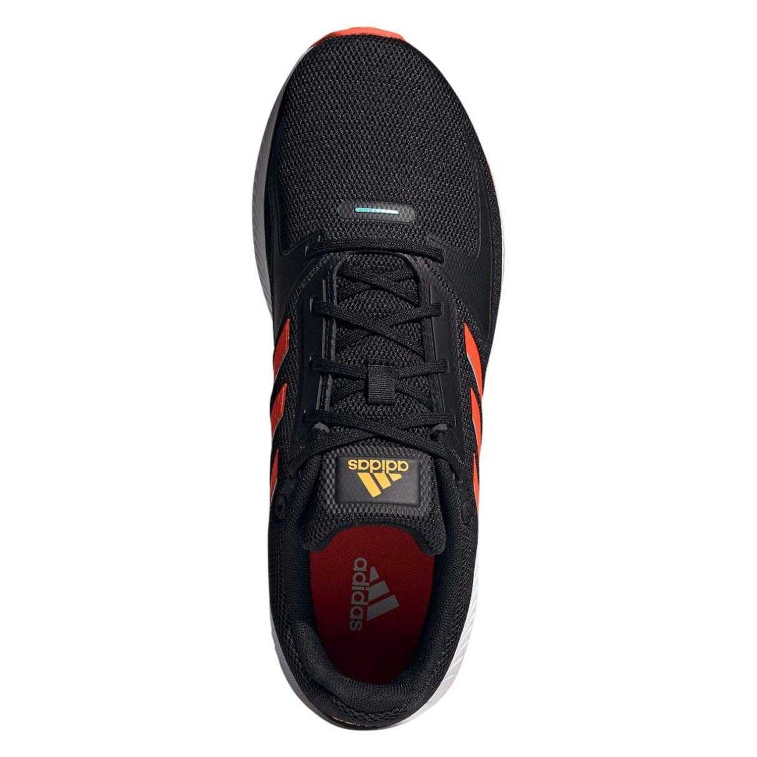 Black - Pack Shot - Adidas Mens Run Falcon 2.0 Running Trainers