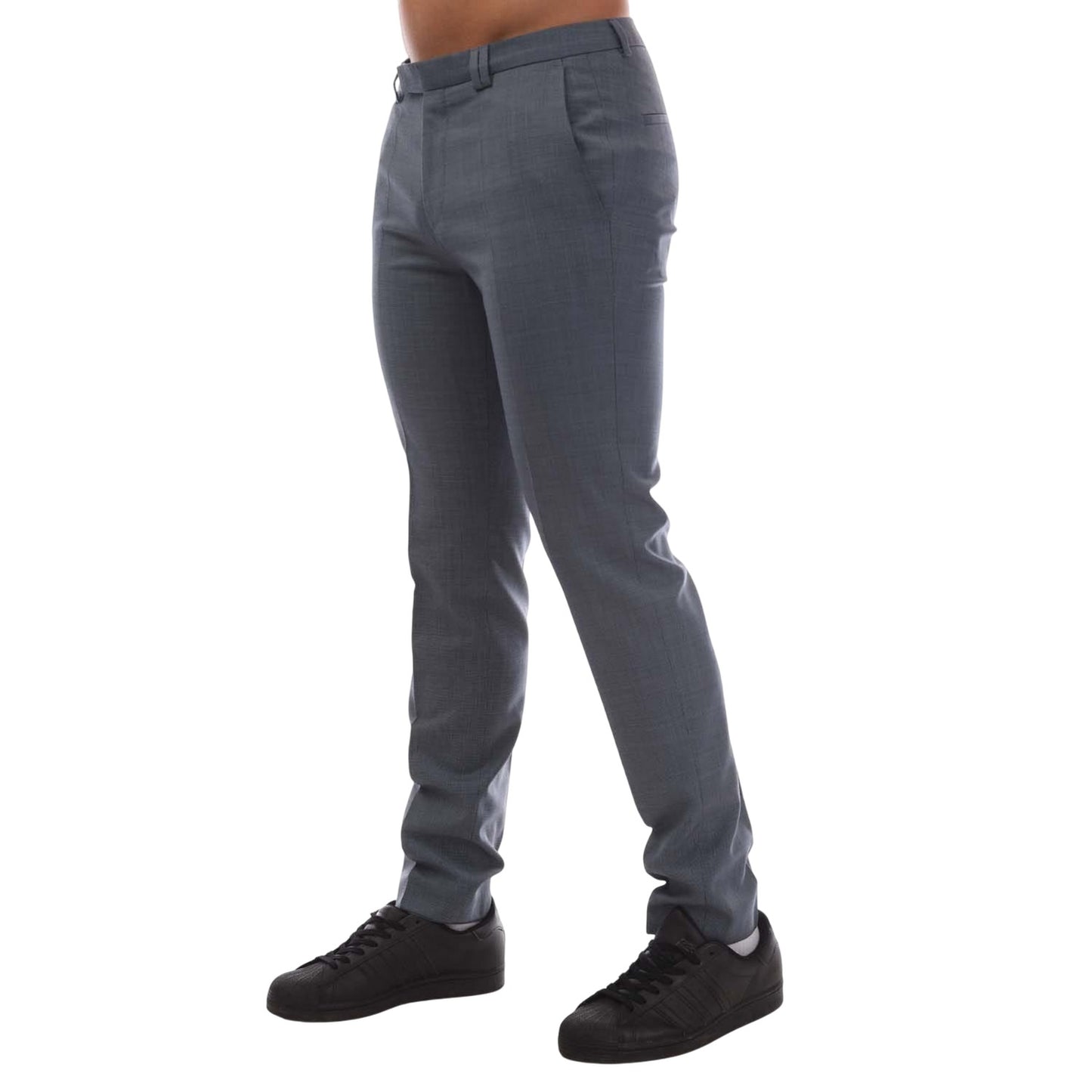 Blue - Side - Hugo Mens Hesten182 Trousers