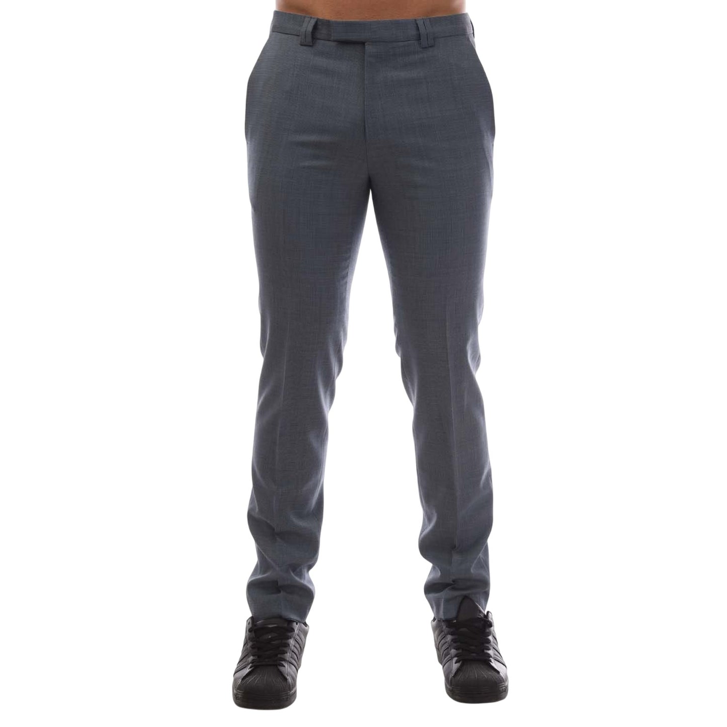 Blue - Front - Hugo Mens Hesten182 Trousers