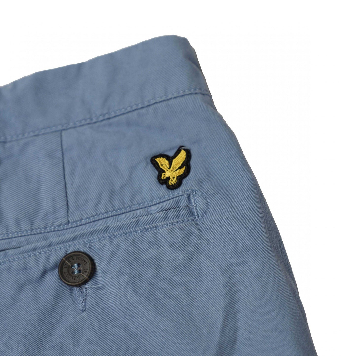 Blue - Side - Lyle & Scott Mens Anfield Chino Shorts