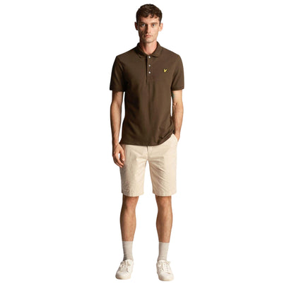 Ecru - Front - Lyle & Scott Mens Anfield Chino Shorts