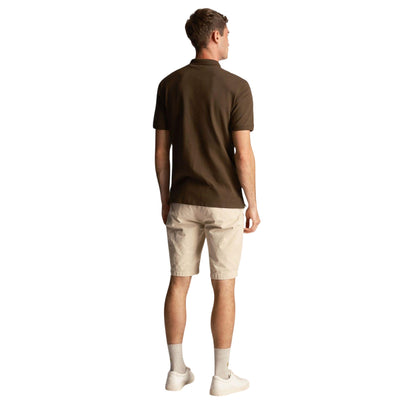 Ecru - Back - Lyle & Scott Mens Anfield Chino Shorts