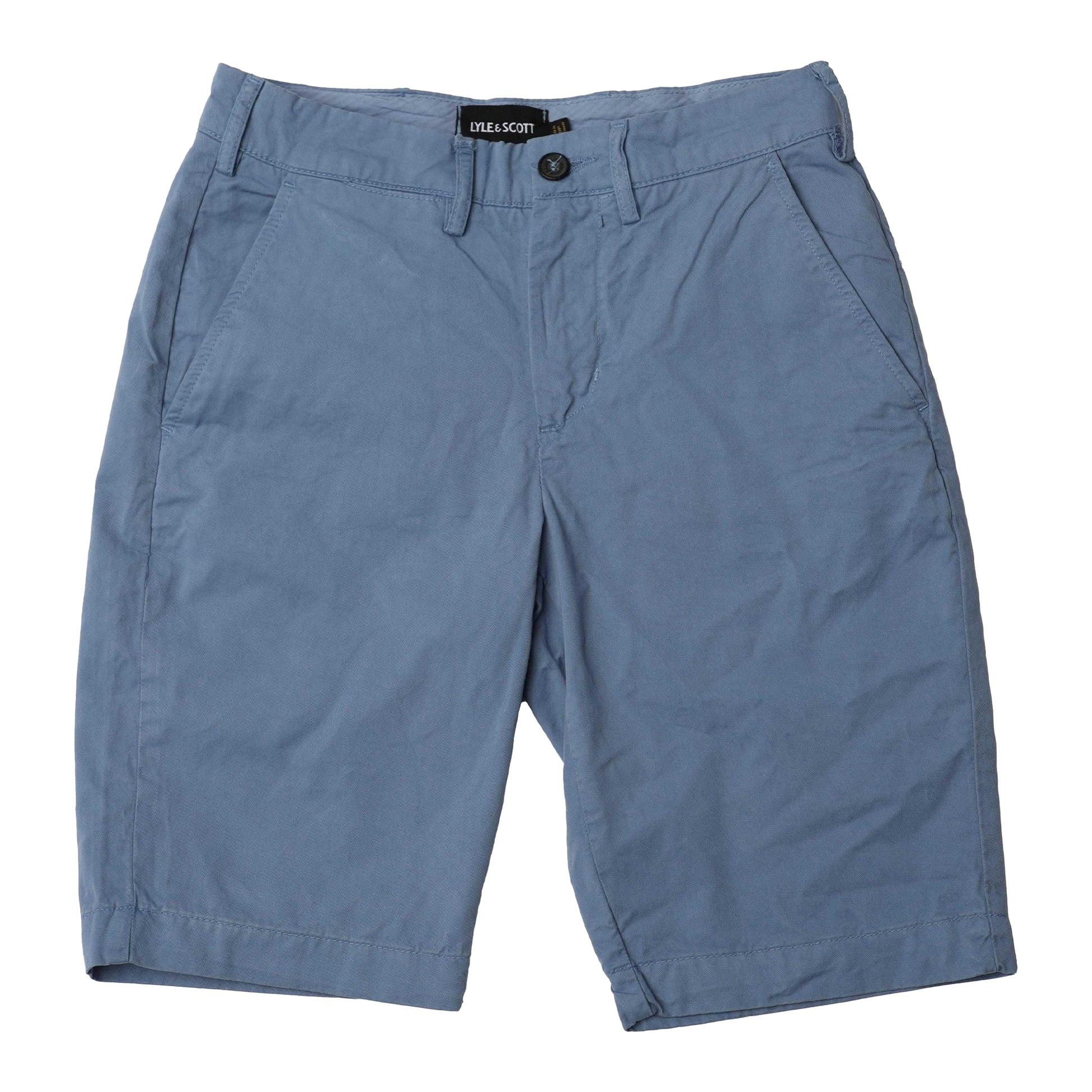 Blue - Front - Lyle & Scott Mens Anfield Chino Shorts