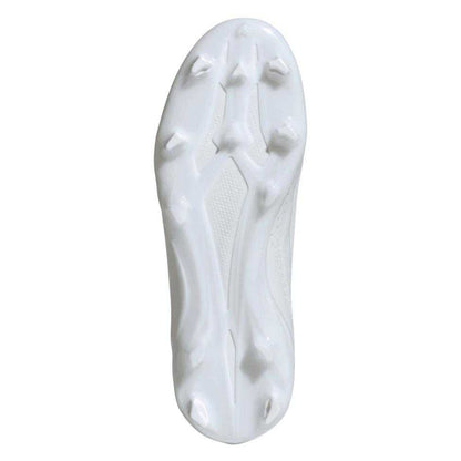 White - Close up - Adidas Childrens-Kids X Crazyfast.3 Firm Ground Football Boots