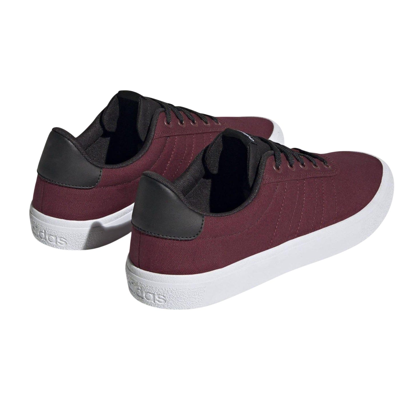 Red - Back - Adidas Mens Vulc Raid3r Skateboarding Trainers