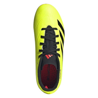 Yellow-Black - Pack Shot - Adidas Childrens-Kids Predator League Firm Ground Football Boots
