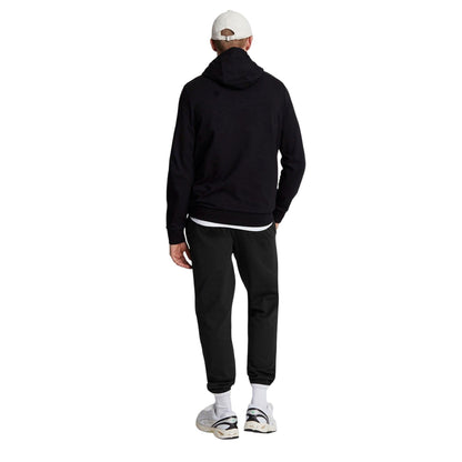 Black - Back - Lyle & Scott Mens Interlock Cuffed Sweatpants