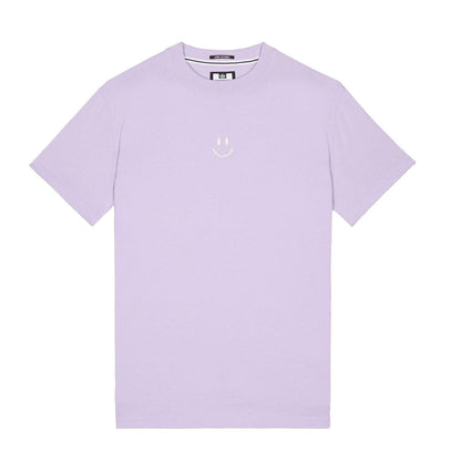 Purple - Front - Weekend Offender Mens Smile T-Shirt
