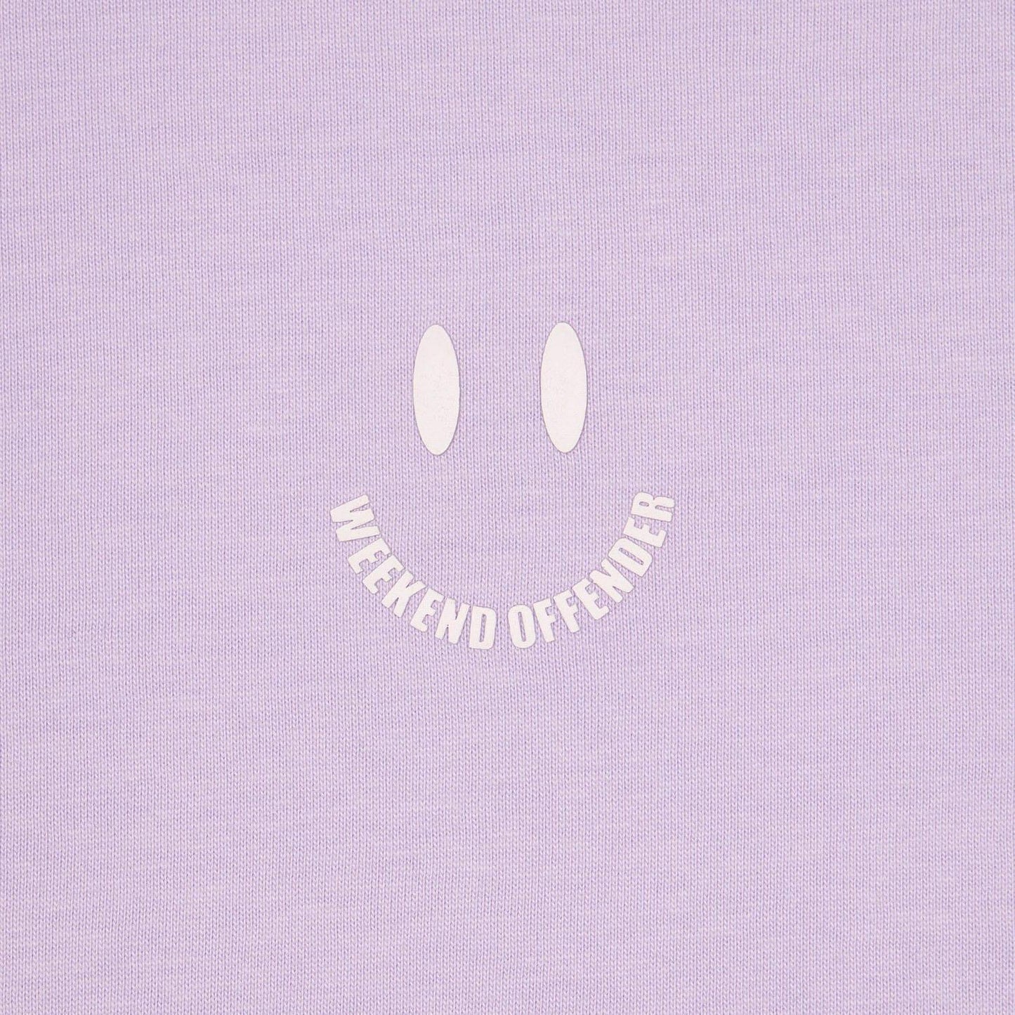 Purple - Side - Weekend Offender Mens Smile T-Shirt