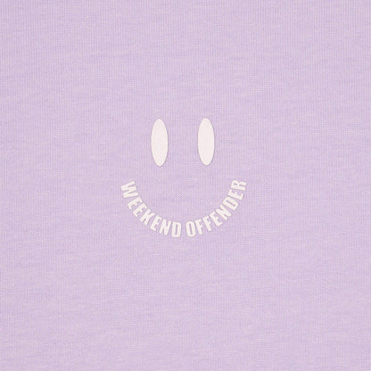 Purple - Side - Weekend Offender Mens Smile T-Shirt