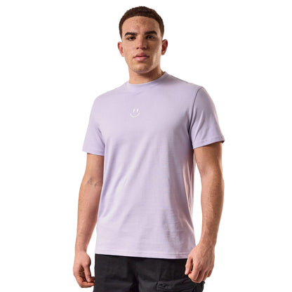 Purple - Pack Shot - Weekend Offender Mens Smile T-Shirt