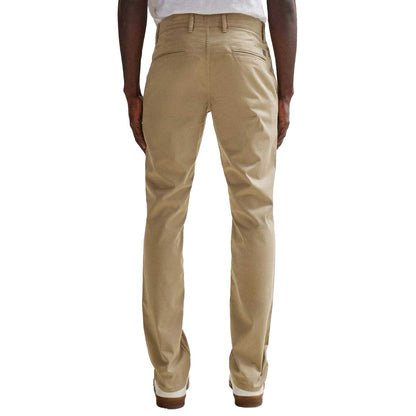 Brown - Back - Boss Mens Schino Slim Trousers
