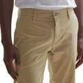 Brown - Side - Boss Mens Schino Slim Trousers