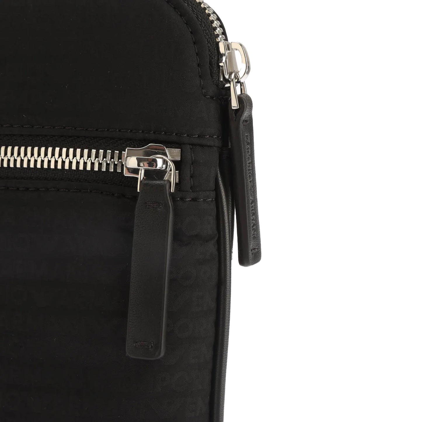 Black - Lifestyle - Emporio Armani Metal Logo Nylon Jacquard Shoulder Bag