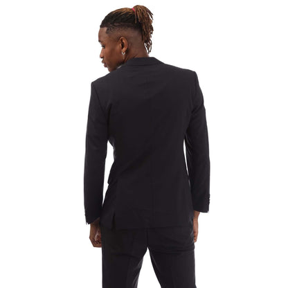 Navy - Back - Boss Mens Hayes Single-Breasted Blazer