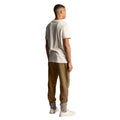 Olive - Side - Lyle & Scott Mens Racked Jogging Bottoms