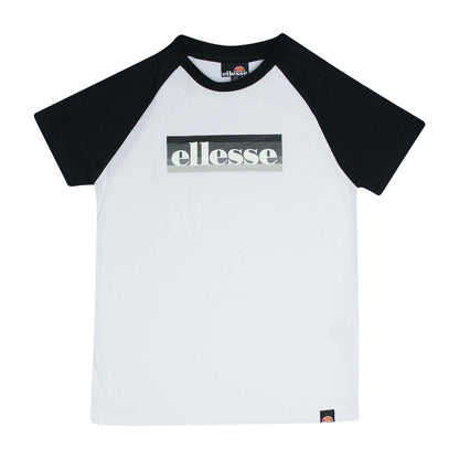 White - Front - Ellesse Childrens-Kids Vescinti T-Shirt