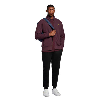 Burgundy - Lifestyle - Lyle & Scott Mens Track Top
