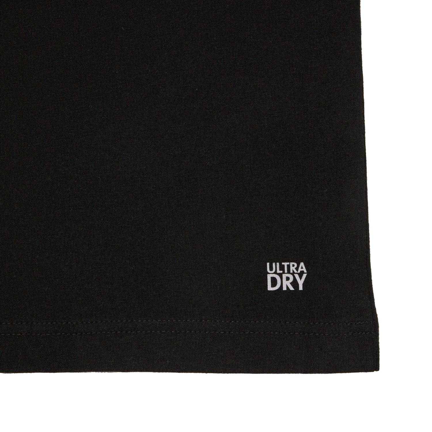 Black - Side - Lacoste Mens Tennis X Daniil Medvedev T-Shirt
