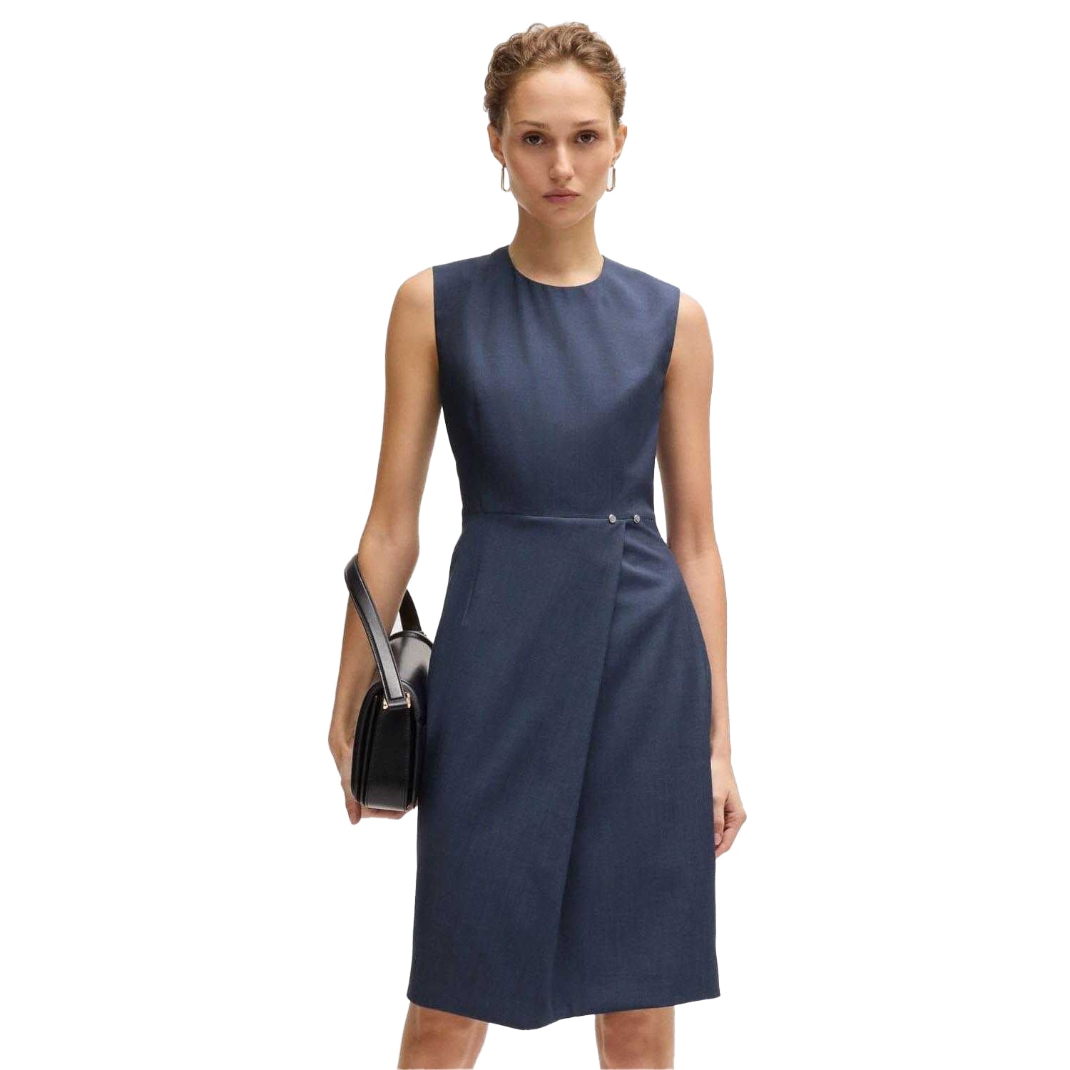 Blue - Lifestyle - Boss Womens-Ladies Dathea Shift Dress