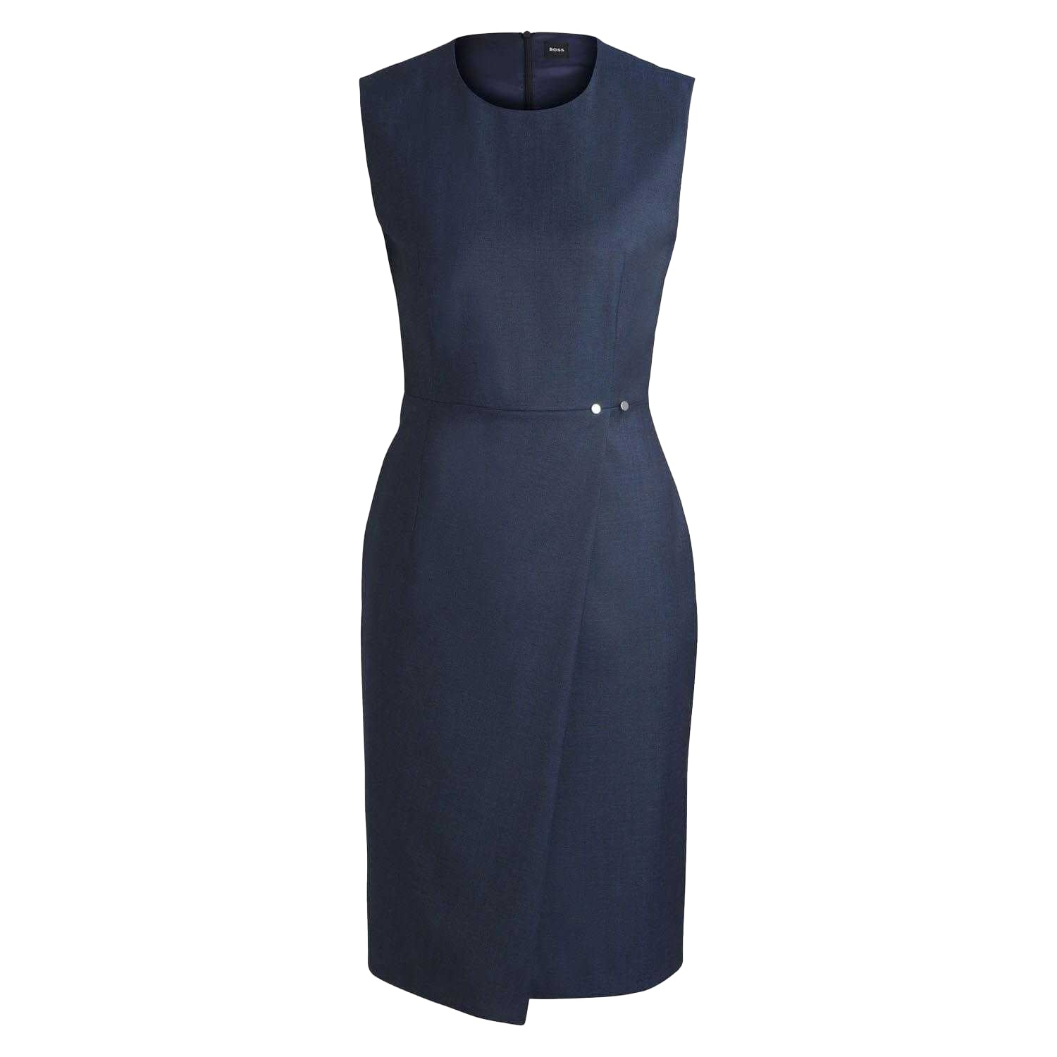 Blue - Front - Boss Womens-Ladies Dathea Shift Dress