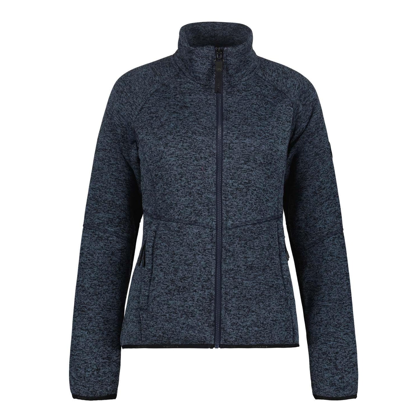 Blue - Front - Icepeak Womens-Ladies Addison Full Zip Fleece Jacket
