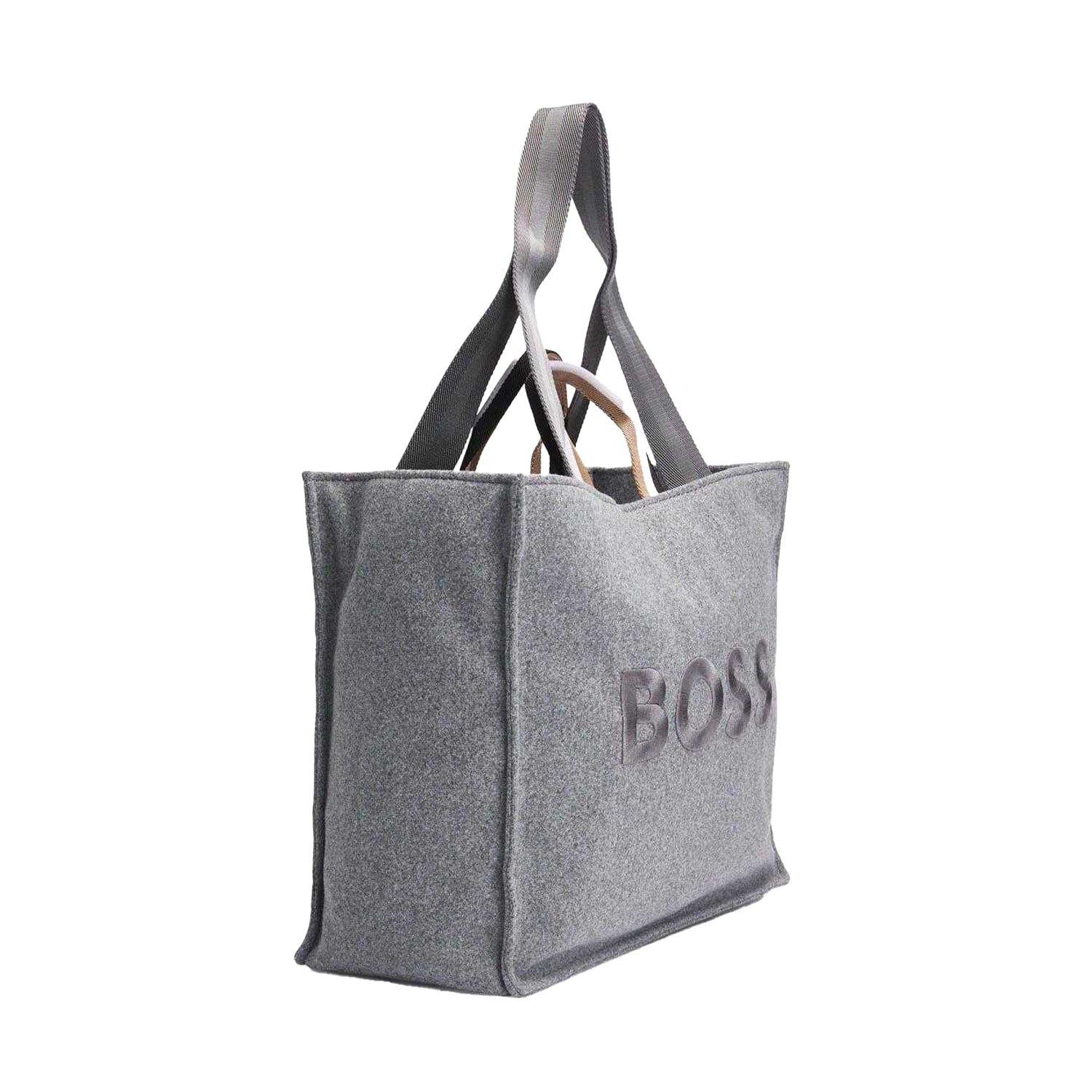 Grey - Side - Hugo Deva Tote Bag