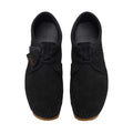 Black - Front - Clarks Mens Weaver Suede Shoes