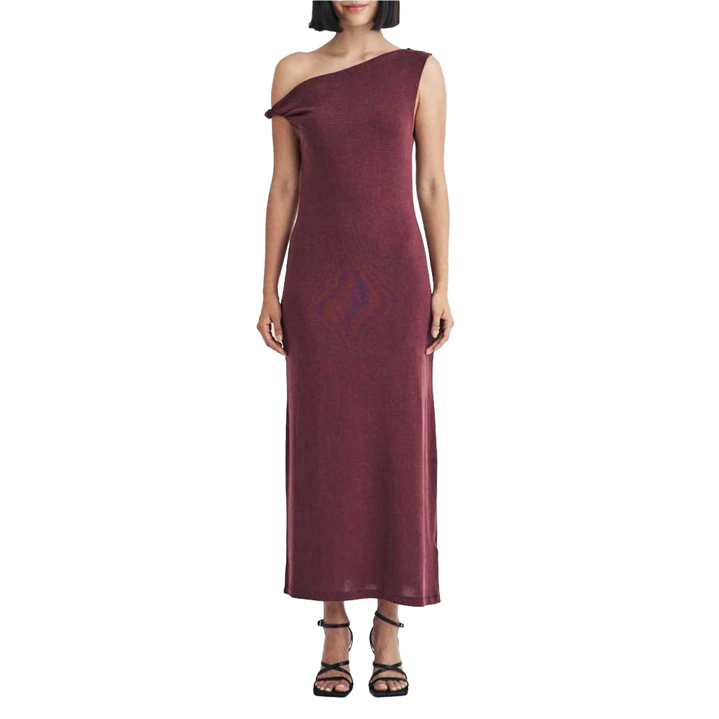 Purple - Front - Nobody´s Child Womens-Ladies Andrea Off Shoulder Midi Dress