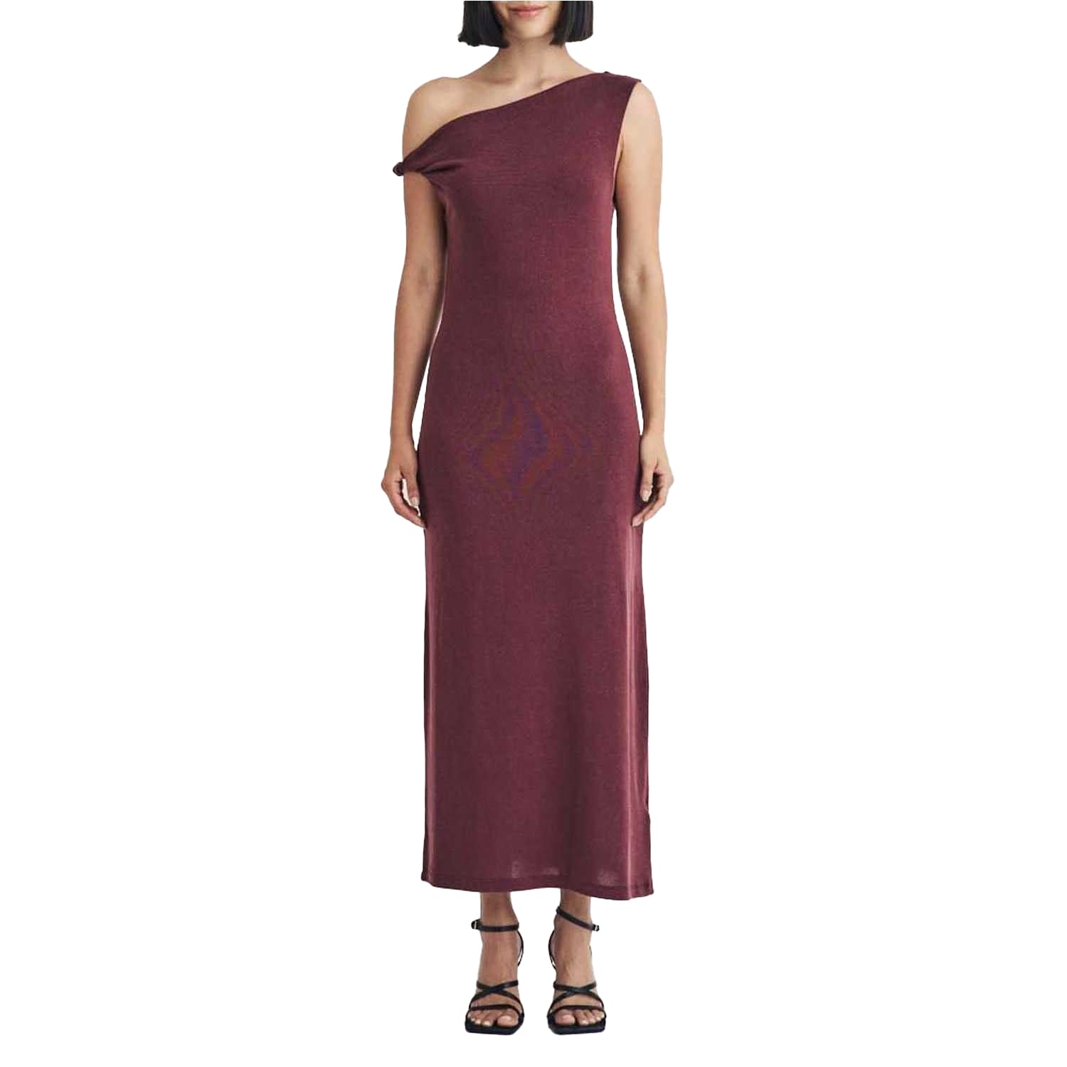 Purple - Front - Nobody´s Child Womens-Ladies Andrea Off Shoulder Midi Dress