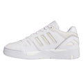 White - Side - Adidas Unisex Adult Midcity Suede Low Trainers
