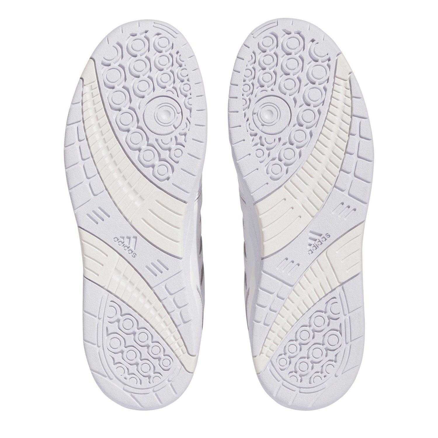 White - Pack Shot - Adidas Unisex Adult Midcity Suede Low Trainers