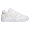 White - Front - Adidas Unisex Adult Midcity Suede Low Trainers
