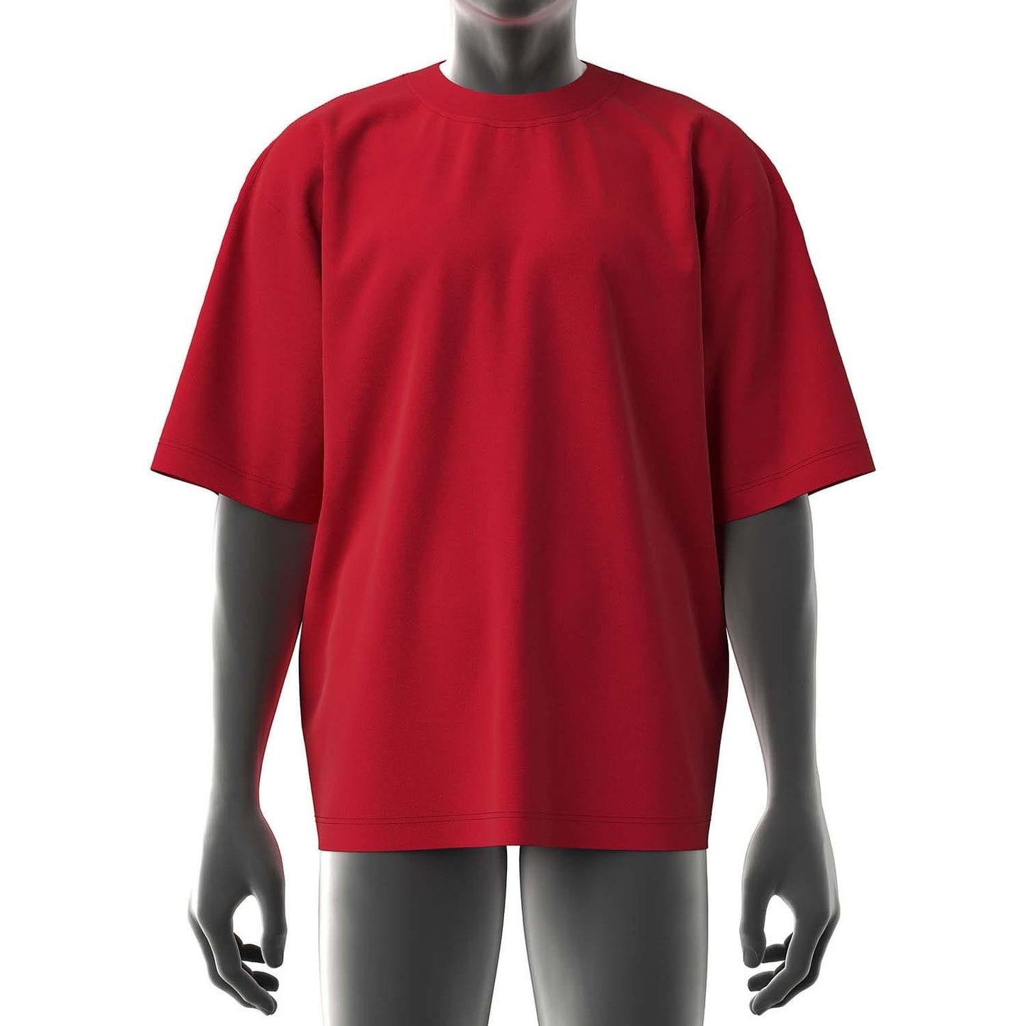 Red - Front - Diesel Mens T-Boggy-Megoval T-Shirt
