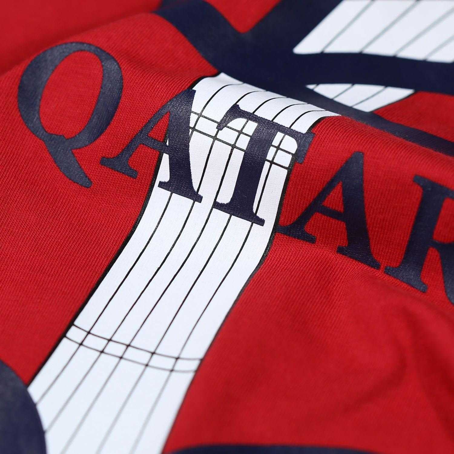 Red - Side - Luke 1977 Unisex Adult Qatar 22 T-Shirt
