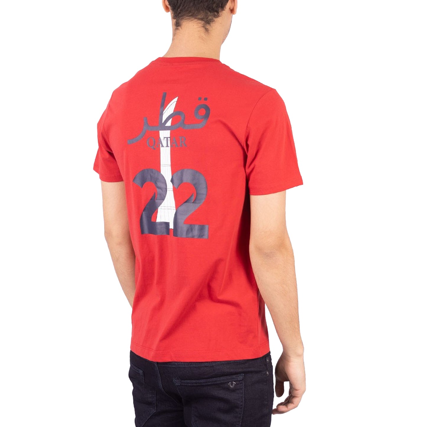 Red - Pack Shot - Luke 1977 Unisex Adult Qatar 22 T-Shirt