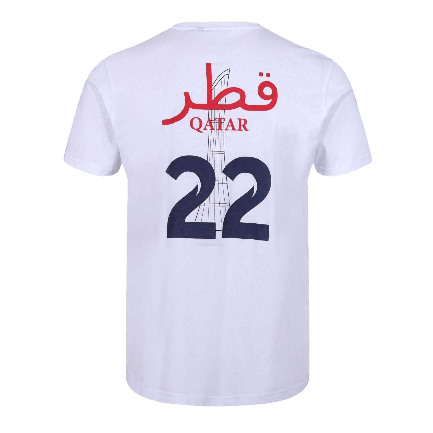 White - Side - Luke 1977 Unisex Adult Qatar 22 T-Shirt