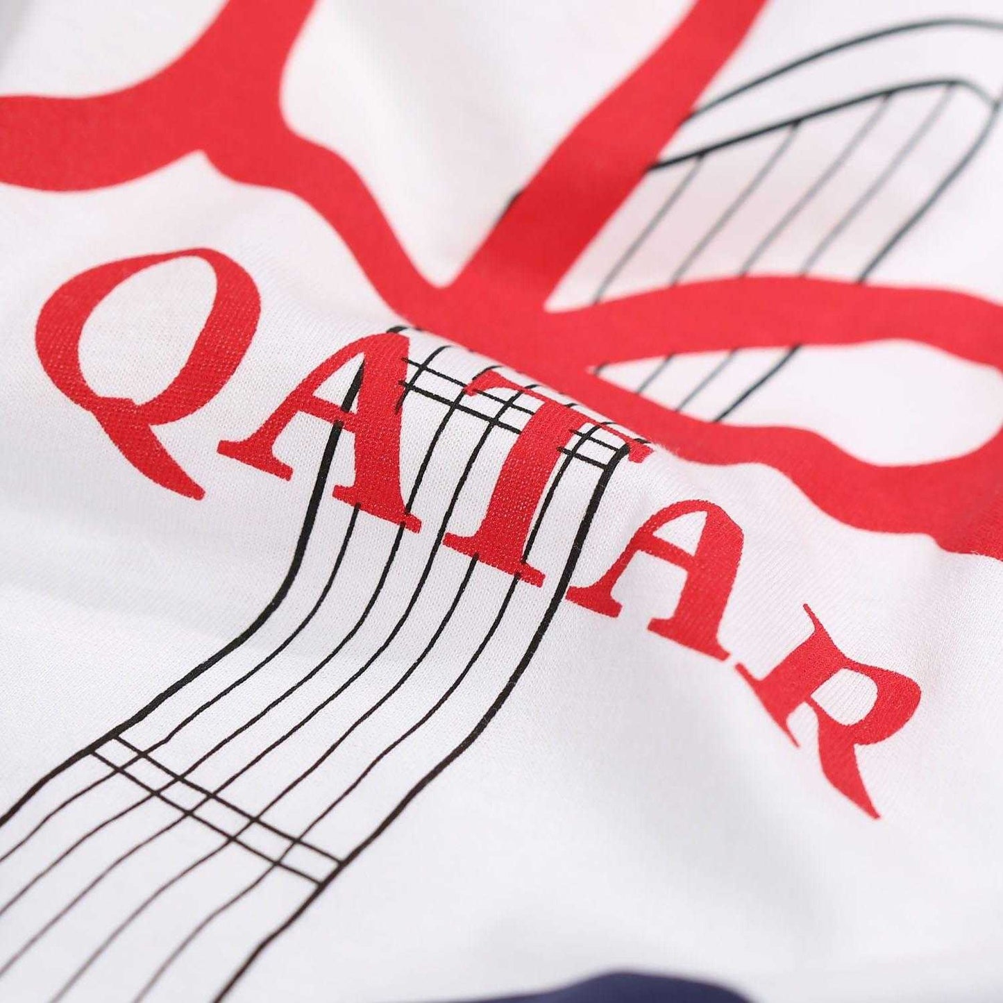 White - Pack Shot - Luke 1977 Unisex Adult Qatar 22 T-Shirt