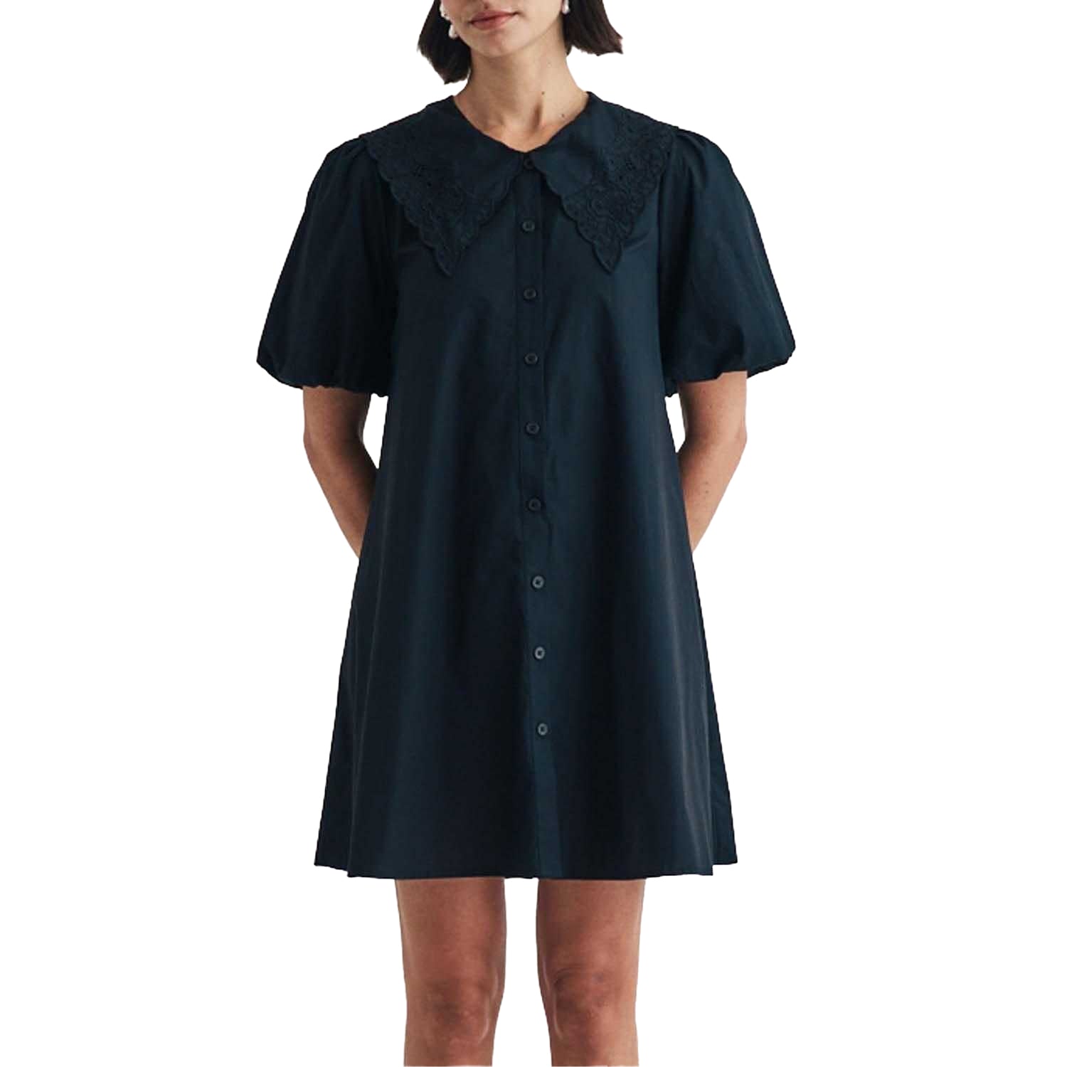 Black - Front - Nobody´s Child Womens-Ladies Bridgit Oversized Mini Dress