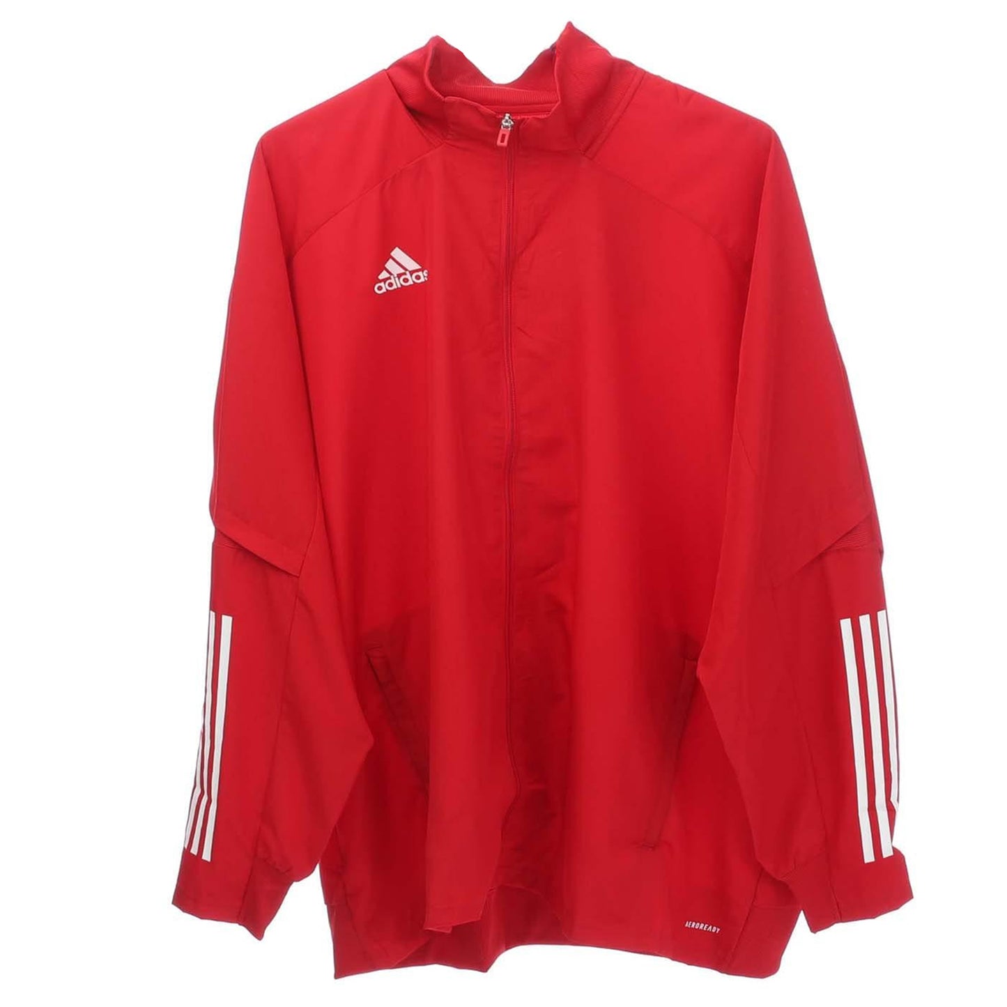 Red - Front - Adidas Mens Condivo 20 Presentation Jacket