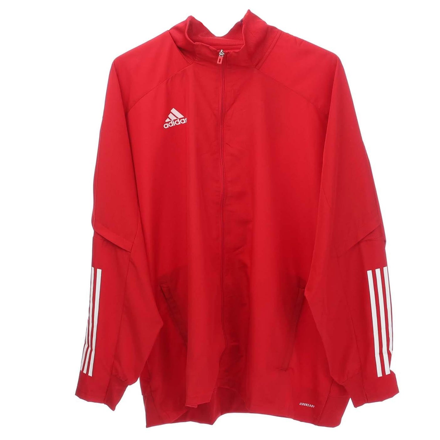 Red - Front - Adidas Mens Condivo 20 Presentation Jacket