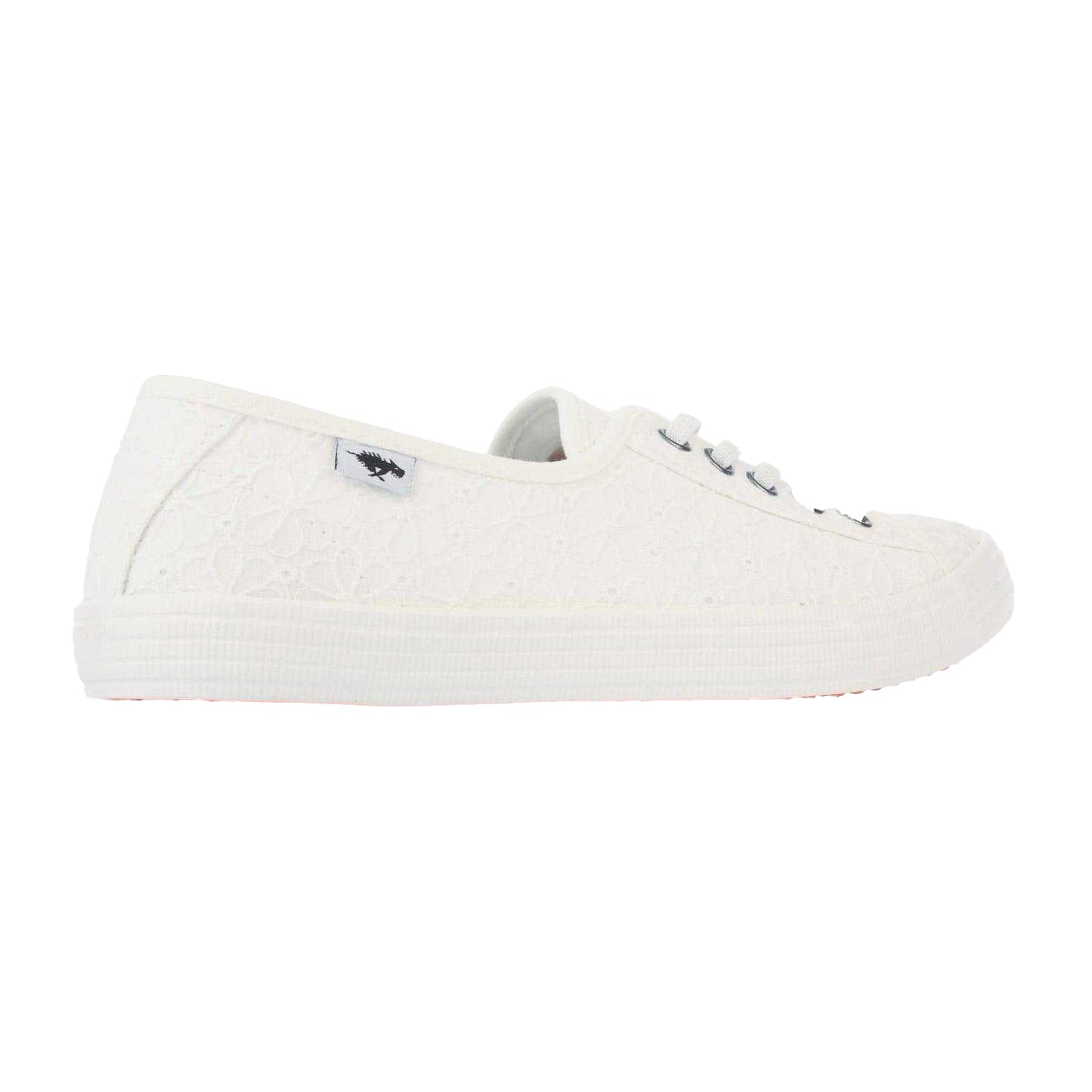 White - Back - Rocket Dog Womens-Ladies Chow Chow Elsie Eyelets Pumps