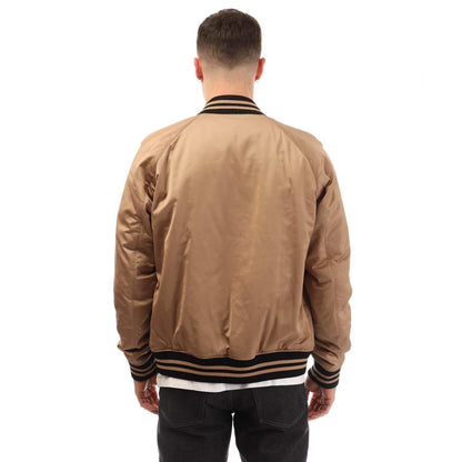 Beige - Back - Boss Mens Crospa Bomber Jacket