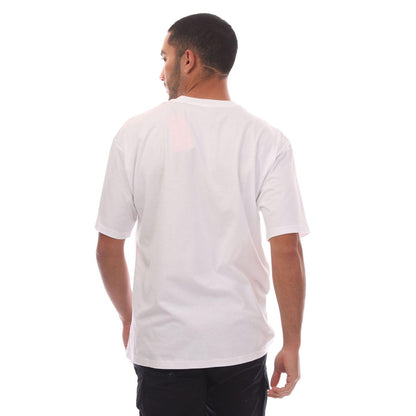 White - Back - Diesel Mens T-Boxt T-Shirt