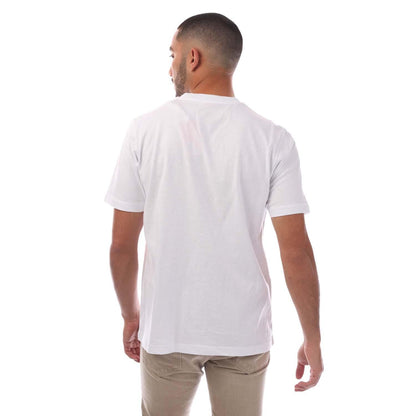 White - Back - Diesel Mens T-Just-N5 T-Shirt
