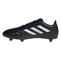 Black - Side - Adidas Mens Goletto VIII Soft Ground Football Boots