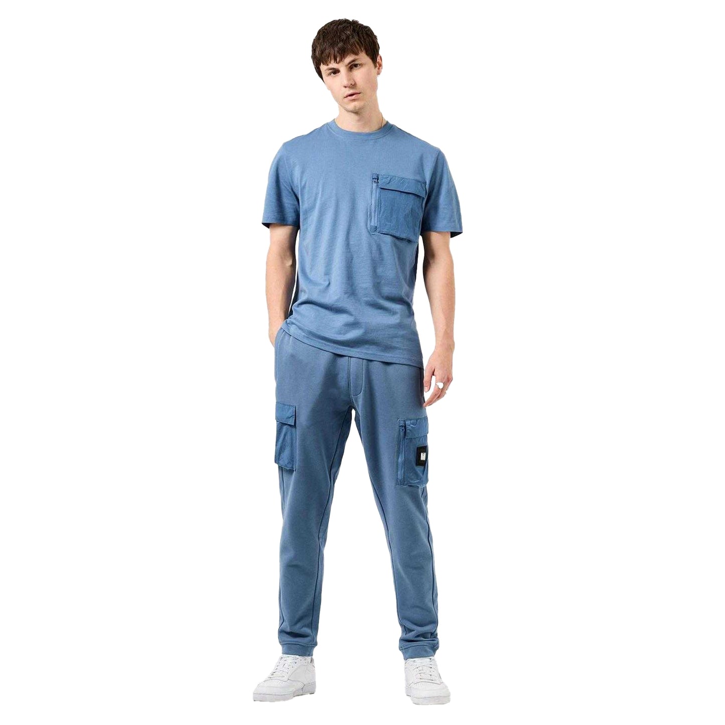 Blue - Lifestyle - Weekend Offender Mens Takaji Parachute Pocket T-Shirt