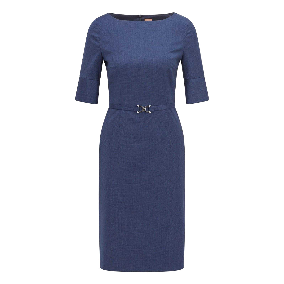 Blue - Front - Boss Womens-Ladies Dirusila Dress
