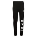 Black - Front - Converse Childrens-Kids Capsule All-Over Print Jogging Bottoms